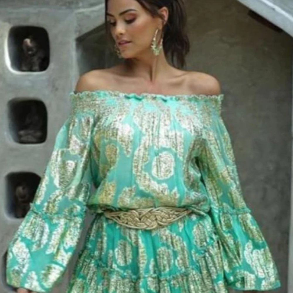 NWT: Miss June Paris Waldorf Dress OSFA